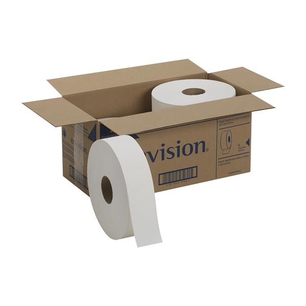Tissue Toilet Rollsvr White 2 Ply 6/Ca
